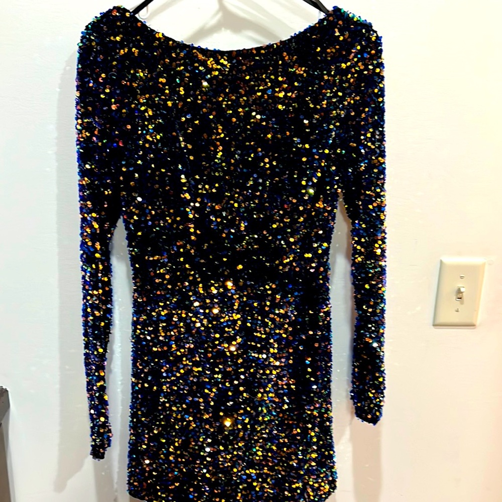 Angel Biba Cocktail sequin dress. Excellent condition. Never worn.